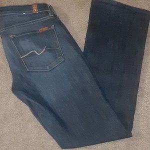 7 For All Mankind Womens Bootcut Jeans